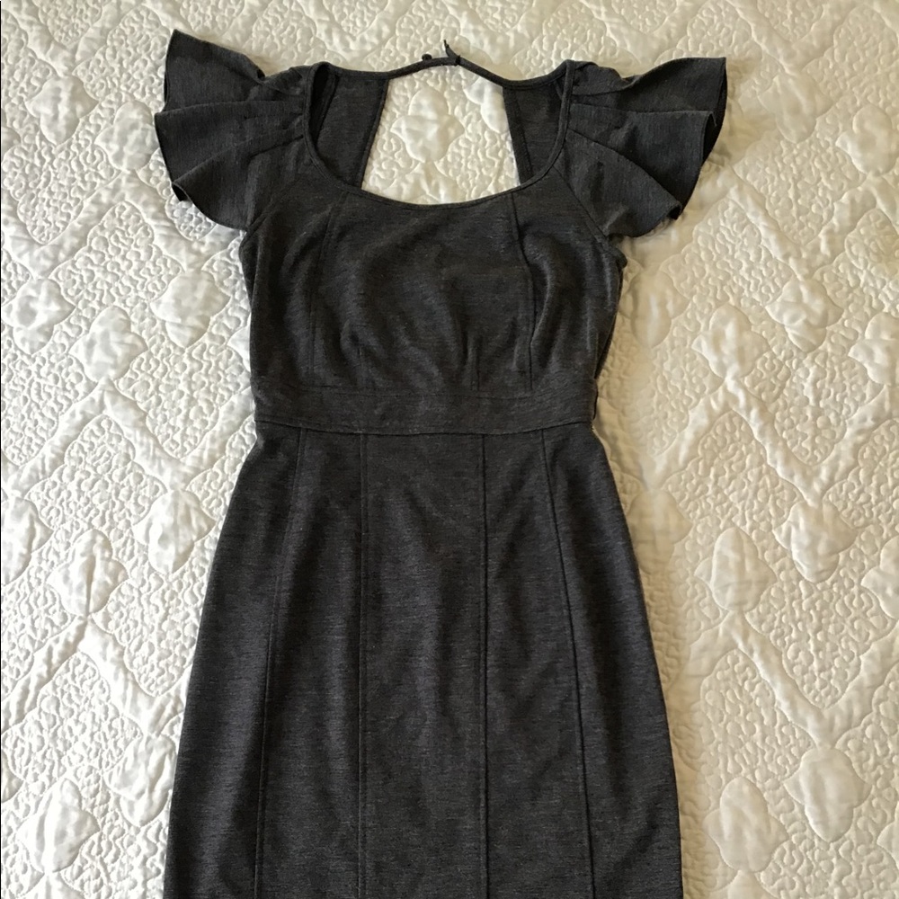 Dress 👗 grey w/cute sleeves